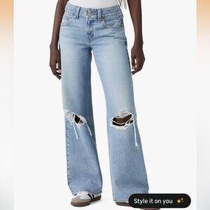 Levis superlow loose jeans